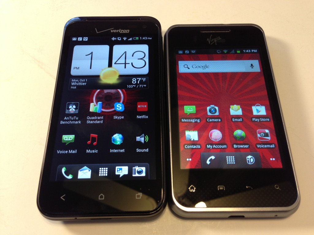 HTC Droid Incredible 4G LTE vs. LG Optimus Elite Review