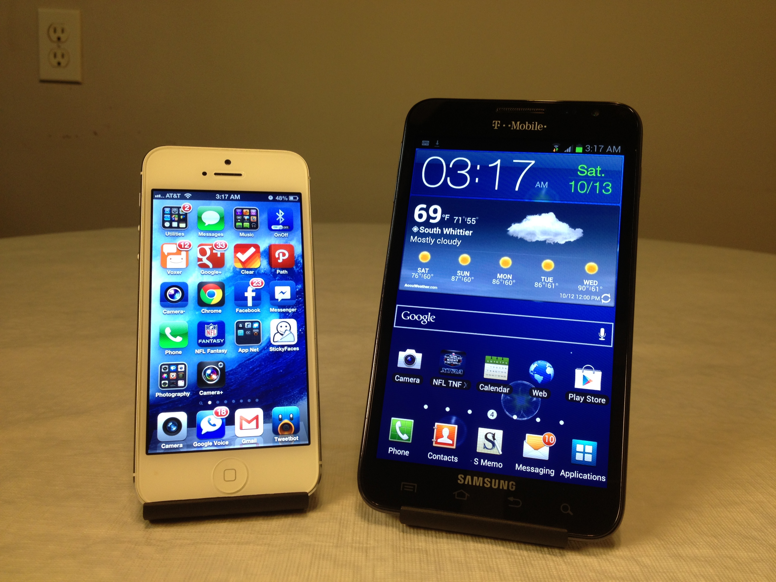 Samsung Galaxy Note 2 Or Iphone 5