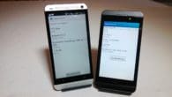 HTC One vs Blackberry Z10 Which Is Faster Better Benchmark? #attmobilereview HTC One vs Blackberry Z10 Which Is Faster Better Benchmark?