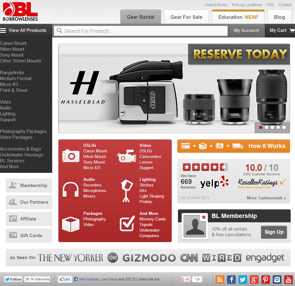 Review Why Buy When You Can Rent And Try! BorrowLenses