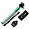 Xshot.com Six brilliant colors in fully anodized aluminum construction. Incredibly light and compact design perfect to take anywhere. Quickly opens and stays in position at any length. Includes Bluetooth®-compatible remote […]