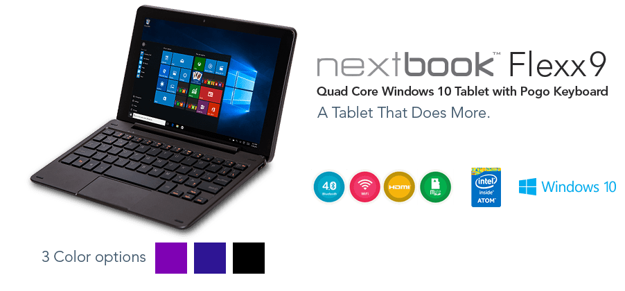 thumbnail image 2 of Touch Screen Digitizer With Bezel/Frame For Nextbook Flexx9 8.9 Quad-Core Tablet – NXW9QC132, Black 2 of 4