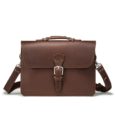 SaddlebackLeather.com This slim leather laptop bag was designed without a single breakable part and reinforced with extra stitching, rivets or hidden polyester strips that don’t stretch. In some places on […]