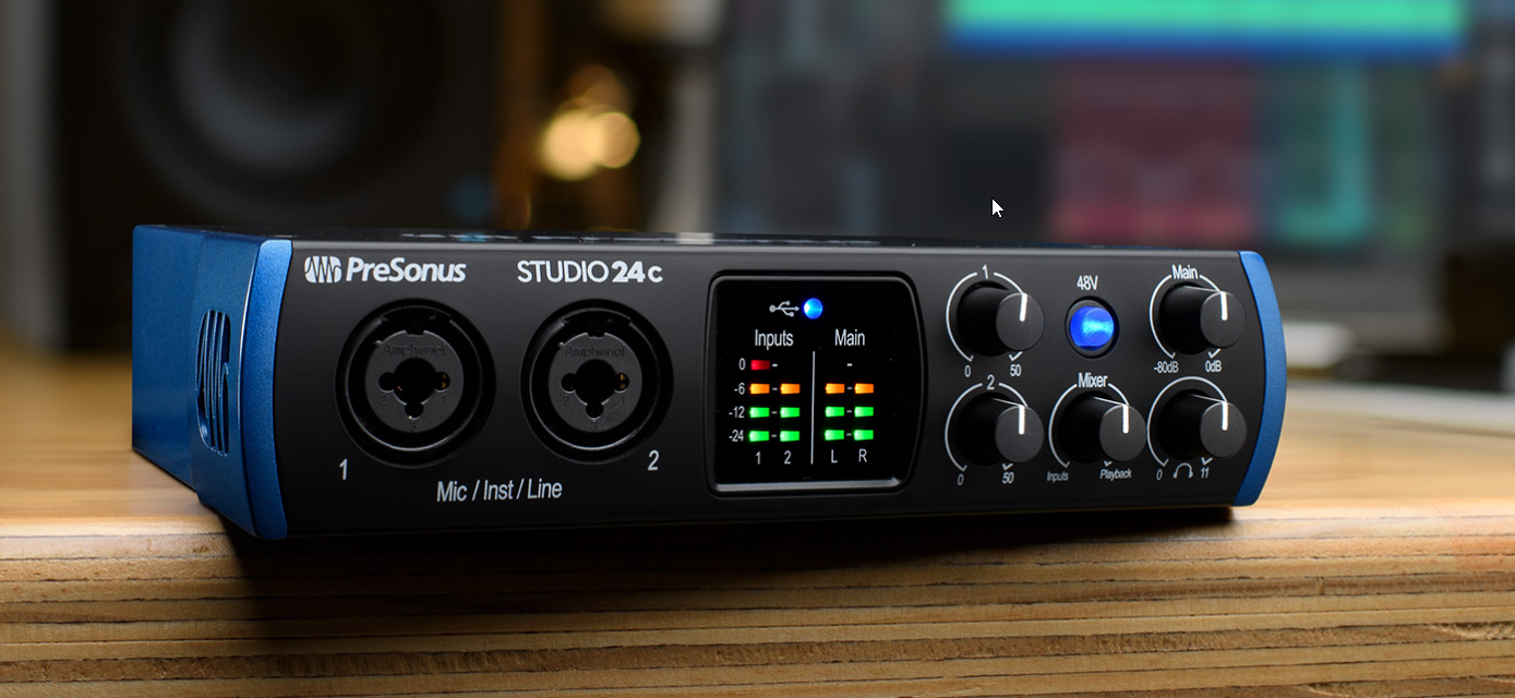 ➜ PreSonus Studio 24c Audio Interface Review — VILARCORP